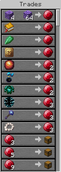 Special Villager Shops